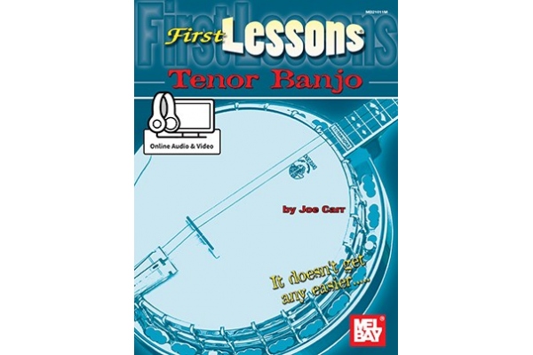 Joe Carr: First Lessons Tenor Banjo (Book/Online Media)