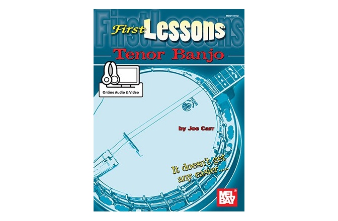 No brand Joe Carr: First Lessons Tenor Banjo (Book/Online Media)