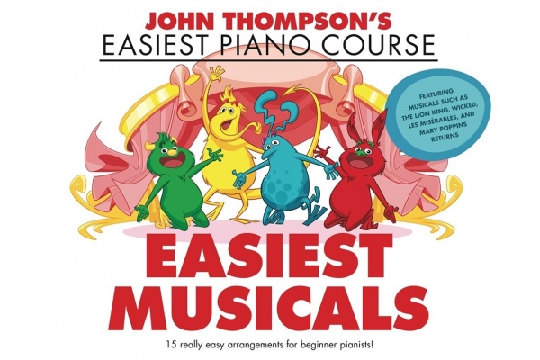 Easiest Piano Course Easiest Musicals 