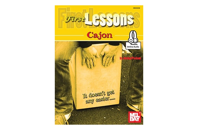 No brand Jordan Perlson: First Lessons Cajon (Book/Online Audio)