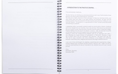 Jurnal de practică muzicală Rohema Chris Hoffmann Practice Journal for Musicians