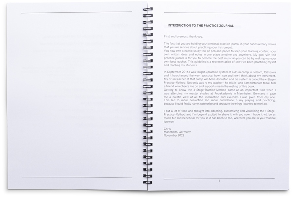 Chris Hoffmann Practice Journal for Musicians Chris Hoffmann Practice Journal for Musicians