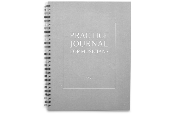 Jurnal de practică muzicală Rohema Chris Hoffmann Practice Journal for Musicians