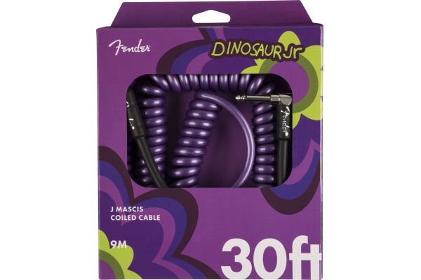 Fender J Mascis Coil Cable 30' Purple