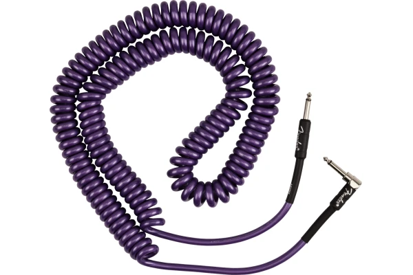 Fender J Mascis Coil Cable 30' Purple — 2