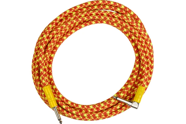 Fender MonoNeon Instrument Cable 18.6' Orange — 2