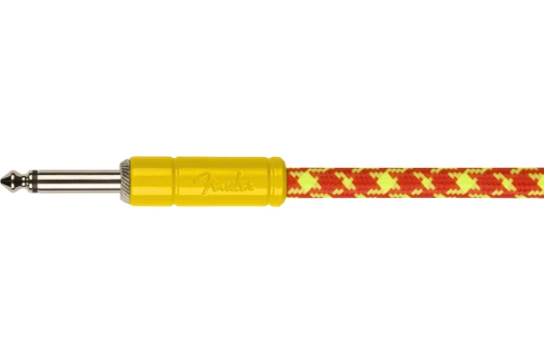 Fender MonoNeon Instrument Cable 18.6' Orange — 3