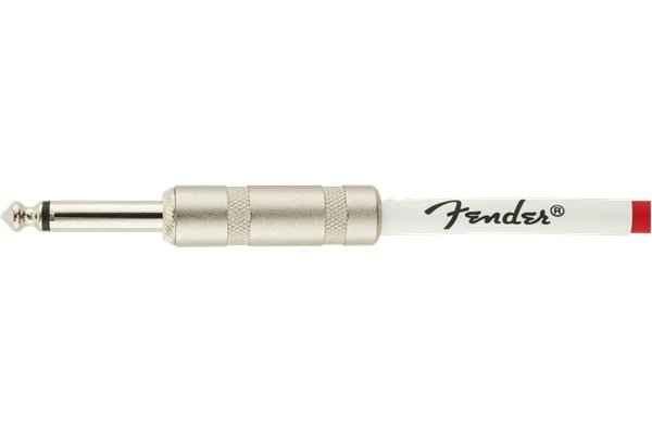 Fender Original Series Coil Cable Straight-Angle 30' Fiesta Red — 3
