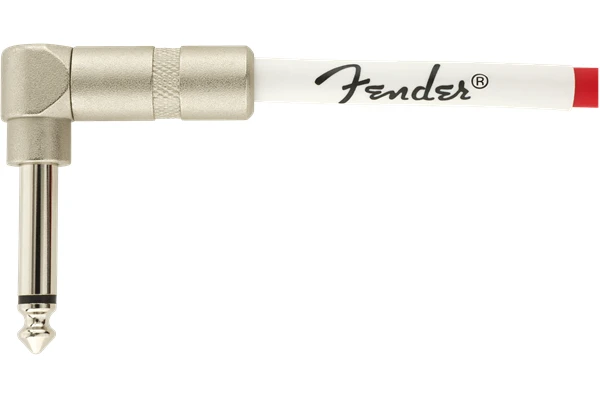 Fender Original Series Coil Cable Straight-Angle 30' Fiesta Red — 4