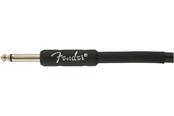 Fender Professional Series Instrument Cable Straight/Angle 18.6' Black — 2