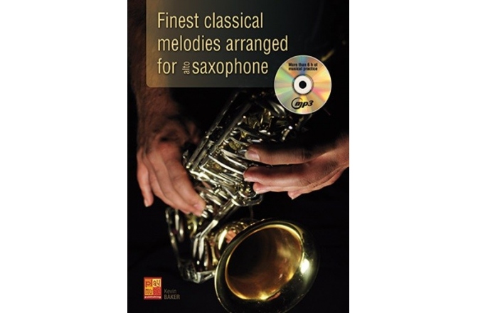 No brand Kevin Baker: Finest Classical Melodies Arranged For Alto Saxophone (Book/CD)