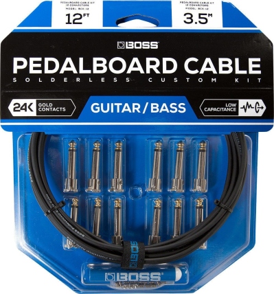 Boss Kit cablu și conectori Pedal Board Cable Kit BCK-12