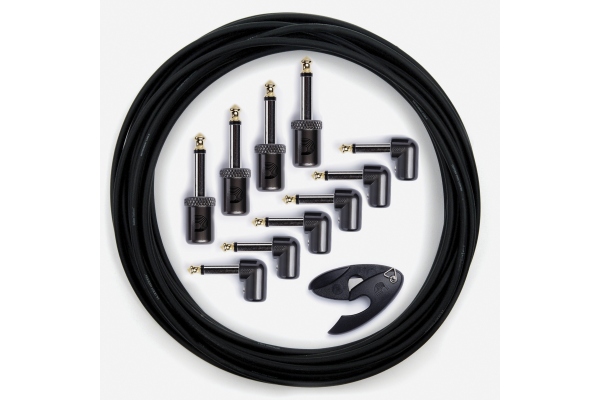 DIY Solderless Custom Cable Kit 40 feet 10 plugs
