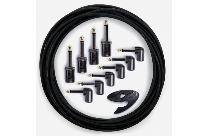 Kit cablu și conectori Daddario DIY Solderless Custom Cable Kit 40 feet 10 plugs