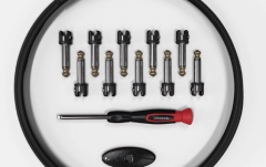 Kit cablu și conectori jack Daddario DIY Solderless Cable Kit with Mini Plugs PW-MGPKIT-10
