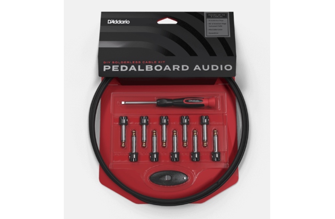 Kit cablu și conectori jack Daddario DIY Solderless Cable Kit with Mini Plugs PW-MGPKIT-10