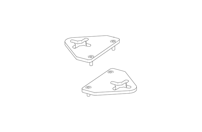 Kit de montaj perete / birou Optimal Audio Wall/desktop mount for SAMP