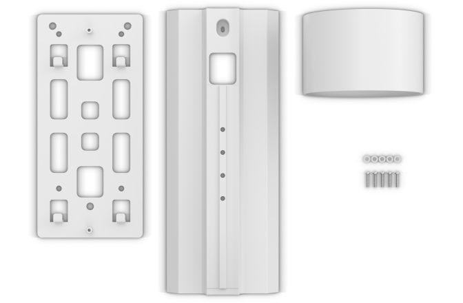 Kit de montare pe perete pentru seria H1 - alb Cameo H1 WALL MOUNT WH