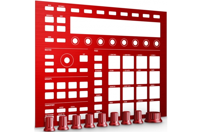 Kit de personalizare Native Instruments Maschine Custom Kit Dragon Red