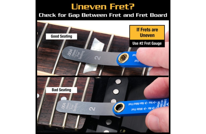 Kit măsurare/evaluare taste Music Nomad Precision Fret Evaluation Kit