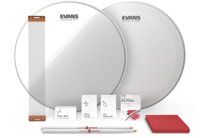 Kit Snare Evans HD Dry Snare Tune Up Kit 14 inch