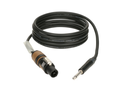 2x 1.5 mm² speaker cable PVCspeakON 2p F (NL2FXX) - jack 2p M - 10 m