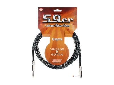 '59 pro Vintage guitar cablejack plugs: straight - angled - 4.5 m