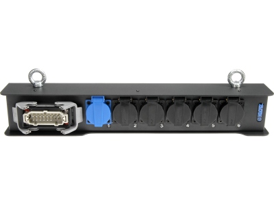 6-channel power distribution BOXHAN 16E M - 6x Schuko F