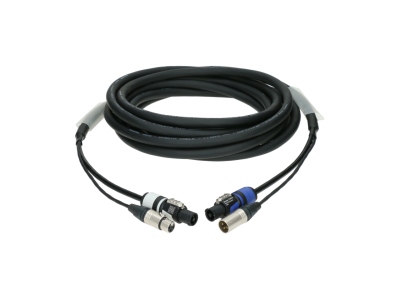 audio & power 3G1.5 hybrid cableXLR 3p + powerCON - 3 m