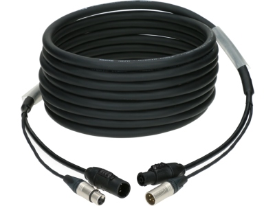 audio & power 3G1.5 hybrid cableXLR 3p + powerCON TRUE1 - 15 m