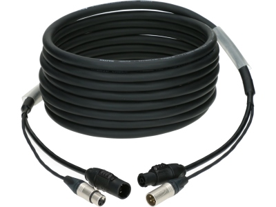 audio & power 3G1.5 hybrid cableXLR 3p + powerCON TRUE1 - 5 m
