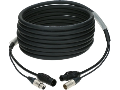 audio & power 3G1.5 hybrid cableXLR 3p + powerCON TRUE1 - 6 m