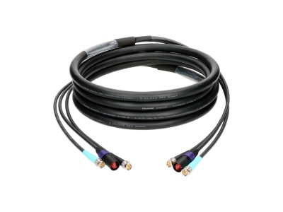 CAT5e & 12G SDI video hybrid cableetherCON + 2x UHD BNCPro - 15 m