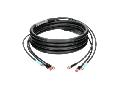 CAT5e & 12G SDI video hybrid cableRJ45 + 2x UHD BNCPro - 50 m