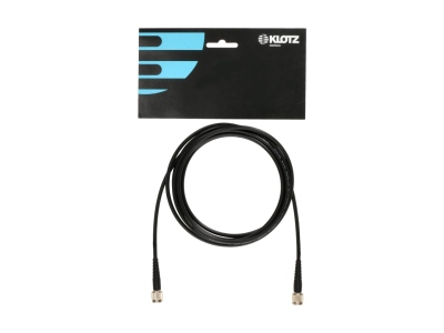 flexible 50 ohms coax cable - RG58C/Uwith TNC plugs by Damar & Hagen - 0,5 m