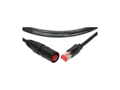 flexible professional patch cable with PUR jacketCAT5e (SF/UTP) / etherCON - RJ45 - 5 m