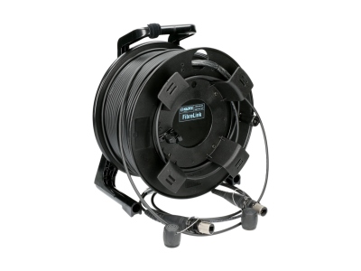 opticalCON QUAD connecting cable on cable drumFiberLink - multimode OM4 - 300 m - GT380