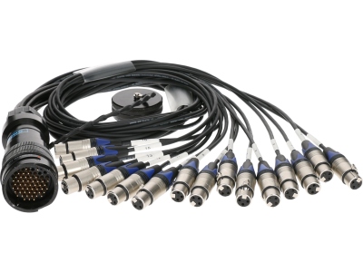 OT1000 - RMP 54p M - 16x XLR F16-channel - digital fanout - PVC - Neutrik®