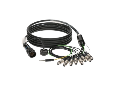 PolyLIVE - RMP 25p M - 8x XLR F8-channel - analog fanout - PVC - KLOTZ - 15 m