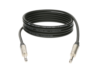 PRO ARTIST professional guitar cable with jacks from nickel and nickel-plated contacts - by Neutrik® - 4,5 m - straight - straight