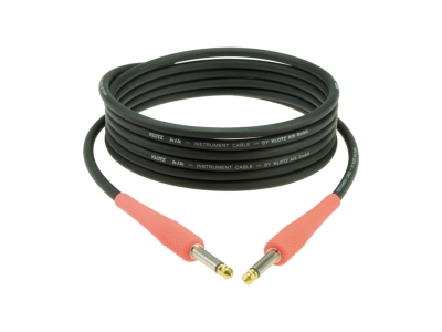pro instrument cable with colored sleeves - 4.5 m - shocking red