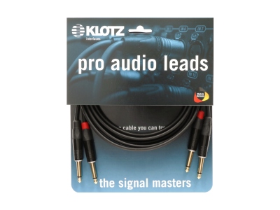 pro stereo keyboard cablejack plug: straight - straight - 3 m
