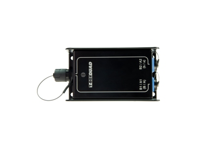 SmartBeam QUAD to 2x opticalCON DUOT-Box QUAD Rigg & Floor - single-mode