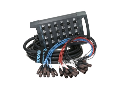 TrueLink 16/8 XLR 3p24-channel - single ground - 40 m