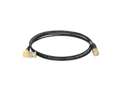 ultra thin super flex UHD patch cable - BNCPro angled plug - BNCslim plug for HD / UHD / 12G / 4K / 8K - 1,5 m