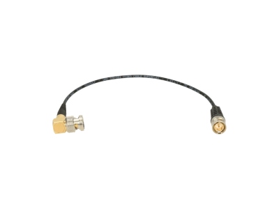 ultra thin super flex UHD patch cable - BNCPro angled plug - BNCslim plugfor HD / UHD / 12G / 4K / 8K - 0,5 m