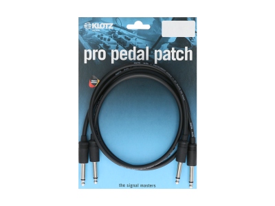 unbalanced pro patch cablestraight / jack plug - 1.5 m - rubber sleeve (jack) - nickel-plated