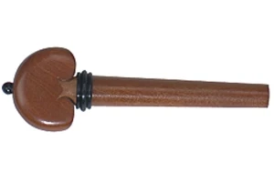Gewa Violin Pegs Model Hill, Heart Shape, Ebony Rings, Boxwood, Medium