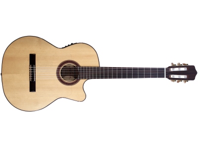 Flamenco Rosa Luna RL Solid Spruce/Bulgarian Beech Veneer
