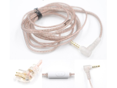 Pink & Gold Cable C PIN MIC